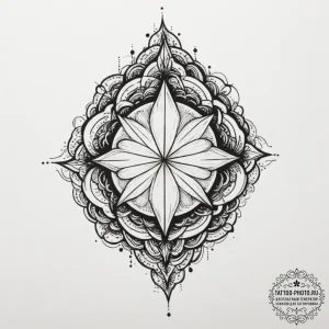 Tattoo sketch a fluid, organic shape that rep... - эскиз тату (№1754947824_0, 11.08.2025 21:30) — tattoo-photo.ru