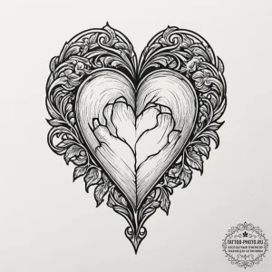 Tattoo design a tiny heart on the inside of a... - эскиз тату (№1754958207_0, 12.08.2025 00:23) — tattoo-photo.ru