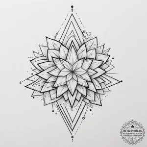 Tattoo design a small cluster of stars, each... - эскиз тату (№1754961422_0, 12.08.2025 01:17) — tattoo-photo.ru