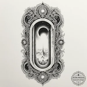 The monolith from 2001: a space odyssey, arti... - эскиз тату (№1754980690_0, 12.08.2025 06:38) — tattoo-photo.ru