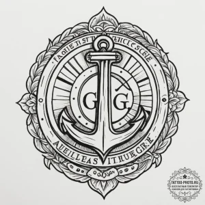 Tattoo sketch a simple 'gg' or 'wp' text line... - эскиз тату (№1754982655_0, 12.08.2025 07:10) — tattoo-photo.ru