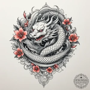 Tattoo design a minimalist outline of a zodia... - эскиз тату (№1754986983_0, 12.08.2025 08:23) — tattoo-photo.ru