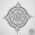 Tattoo design a subtle representation of a «g… — эскиз тату (№1754987180_0, 12.08.2025 08:26) — tattoo-photo.ru