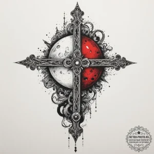 Tattoo sketch a celestial body being held by... - эскиз тату (№1754989746_0, 12.08.2025 09:09) — tattoo-photo.ru