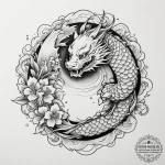 A close-up of a vintage telephone’s rotary di… — эскиз тату (№1754990539_0, 12.08.2025 09:22) — tattoo-photo.ru