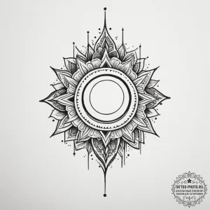 Tattoo design a delicate light breaking throu... - эскиз тату (№1754990737_0, 12.08.2025 09:25) — tattoo-photo.ru