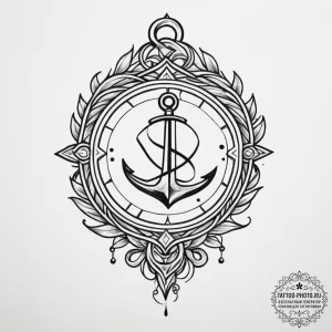 Tattoo design an abstract «echo» or resonance… — эскиз тату (№1754994901_0, 12.08.2025 10:35) — tattoo-photo.ru
