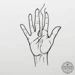 Tattoo sketch a hand holding a glowing «save… — эскиз тату (№1755021760_0, 12.08.2025 18:02) — tattoo-photo.ru
