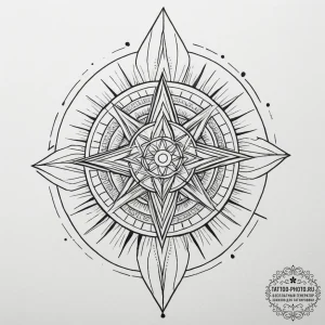 Tattoo design a single, powerful meteor strea... - эскиз тату (№1755024574_0, 12.08.2025 18:49) — tattoo-photo.ru
