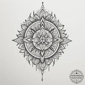 Slavic tattoo sketch prompts, tattoo drawing... - эскиз тату (№1755038716_0, 12.08.2025 22:45) — tattoo-photo.ru
