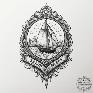 Tattoo sketch a glowing 'esc' key escaping fr... - эскиз тату (№1755044367_0, 13.08.2025 00:19) — tattoo-photo.ru