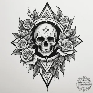 101. tattoo sketch: the rune "opora," appeari... - эскиз тату (№1755044972_0, 13.08.2025 00:29) — tattoo-photo.ru