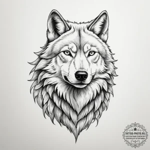 Fenrir (the wolf) - эскиз тату (№1755046801_0, 13.08.2025 01:00) — tattoo-photo.ru