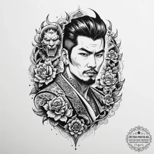 Yakuza (symbolism) - эскиз тату (№1755048813_0, 13.08.2025 01:33) — tattoo-photo.ru
