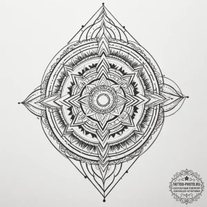 Floating data monolith, ink illustration for... - эскиз тату (№1755049625_0, 13.08.2025 01:47) — tattoo-photo.ru