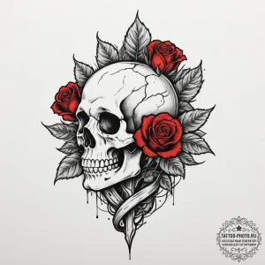 Tattoo sketch a strong, unyielding redwood se... - эскиз тату (№1755053402_0, 13.08.2025 02:50) — tattoo-photo.ru
