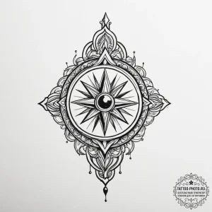 Tattoo design a small, personal talisman or a... - эскиз тату (№1755062373_0, 13.08.2025 05:19) — tattoo-photo.ru
