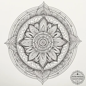 A single gothic cathedral window, tattoo sket... - эскиз тату (№1755069148_0, 13.08.2025 07:12) — tattoo-photo.ru