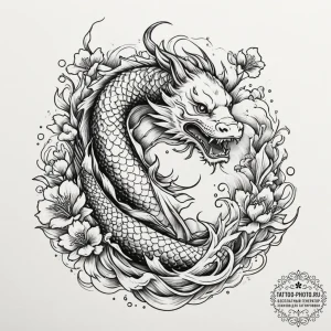 Rainbow, concept art for tattoo, irezumi japa... - эскиз тату (№1755082910_0, 13.08.2025 11:01) — tattoo-photo.ru