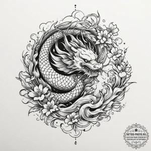 A detailed close-up of a vinyl record being p... - эскиз тату (№1755083706_0, 13.08.2025 11:15) — tattoo-photo.ru