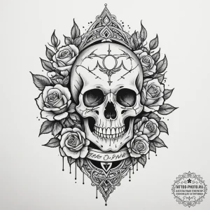 Tattoo sketch an abstract representation of "... - эскиз тату (№1755094986_0, 13.08.2025 14:23) — tattoo-photo.ru