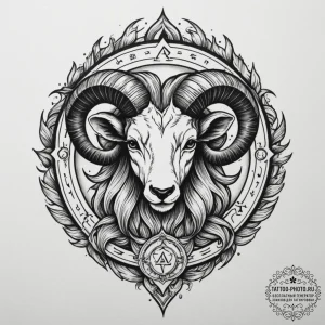 Tattoo sketch a realistic depiction of the zo... - эскиз тату (№1755096365_0, 13.08.2025 14:46) — tattoo-photo.ru
