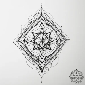 Tattoo design a stylized capture card with da... - эскиз тату (№1755096760_0, 13.08.2025 14:52) — tattoo-photo.ru