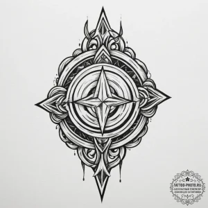 Tattoo design an abstract representation of a... - эскиз тату (№1755100757_0, 13.08.2025 15:59) — tattoo-photo.ru