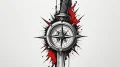 Tattoo sketch a tactical knife blade with a s... - эскиз тату (№1755101360_0, 13.08.2025 16:09) — tattoo-photo.ru