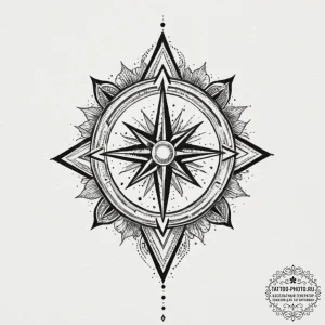 Tattoo sketch: the svarozhich symbol (often a... - эскиз тату (№1755118206_0, 13.08.2025 20:50) — tattoo-photo.ru