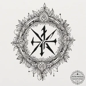 47. tattoo design: a cluster of three or five... - эскиз тату (№1755120206_0, 13.08.2025 21:23) — tattoo-photo.ru