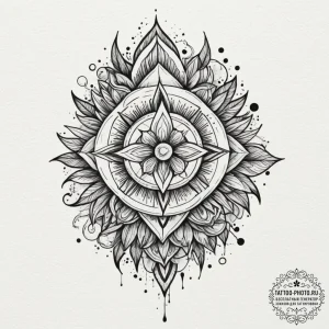 Pacific, tattoo sketch design, muted color pa... - эскиз тату (№1755134461_0, 14.08.2025 01:21) — tattoo-photo.ru