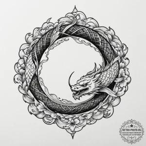 48. tattoo sketch: a runic circle or bindrune... - эскиз тату (№1755140480_0, 14.08.2025 03:01) — tattoo-photo.ru