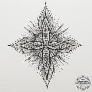 Tattoo sketch a soft, monochromatic palette w... - эскиз тату (№1755147308_0, 14.08.2025 04:55) — tattoo-photo.ru