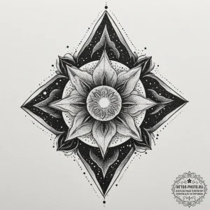 Cryo-pod, concept art for tattoo, dotwork tat… — эскиз тату (№1755147895_0, 14.08.2025 05:04) — tattoo-photo.ru