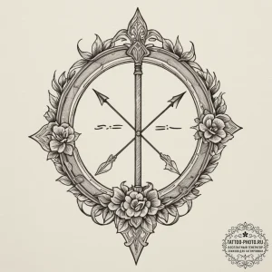 Tattoo sketch "i see" text for sagittarius, w... - эскиз тату (№1755148484_0, 14.08.2025 05:14) — tattoo-photo.ru