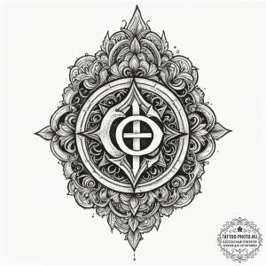 Tattoo design an ornate fantasy book with a h... - эскиз тату (№1755157755_0, 14.08.2025 07:49) — tattoo-photo.ru