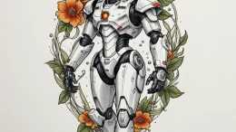 Mech suit, tattoo sketch design, soft whip sh... - эскиз тату (№1755160926_0, 14.08.2025 08:42) — tattoo-photo.ru