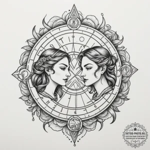 Tattoo design an abstract representation of t... - эскиз тату (№1755163492_0, 14.08.2025 09:24) — tattoo-photo.ru