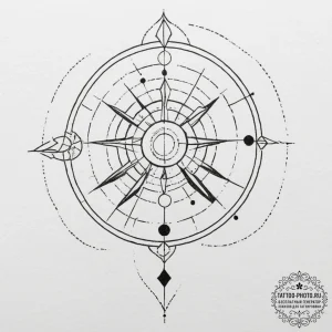 Tattoo sketch a zodiac constellation on a per... - эскиз тату (№1755185858_0, 14.08.2025 15:37) — tattoo-photo.ru
