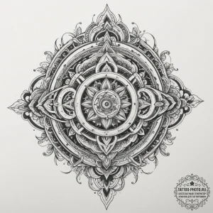 наука, технологии и киберпанк, tattoo sketch... - эскиз тату (№1755193326_0, 14.08.2025 17:42) — tattoo-photo.ru