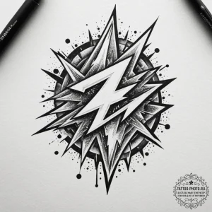 Tattoo design a stylized "esports" text with... - эскиз тату (№1755193922_0, 14.08.2025 17:52) — tattoo-photo.ru