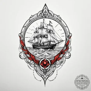 Tattoo sketch an abstract representation of a... - эскиз тату (№1755202037_0, 14.08.2025 20:07) — tattoo-photo.ru