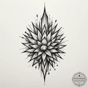 Tattoo design a controlled explosion, contain... - эскиз тату (№1755209854_0, 14.08.2025 22:17) — tattoo-photo.ru
