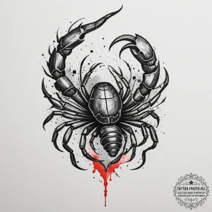 Tattoo design "i desire" text for scorpio, wi... - эскиз тату (№1755214857_0, 14.08.2025 23:40) — tattoo-photo.ru