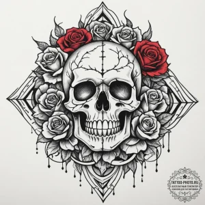 Tattoo design a complex brain or mind represe... - эскиз тату (№1755217884_0, 15.08.2025 00:31) — tattoo-photo.ru
