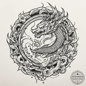 Tattoo sketch a heavy ship's wheel, symbolizi... - эскиз тату (№1755274770_0, 15.08.2025 16:19) — tattoo-photo.ru