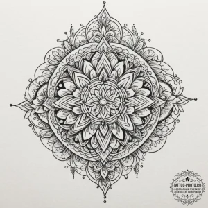 Tattoo design an ethereal glow effect created... - эскиз тату (№1755287895_0, 15.08.2025 19:58) — tattoo-photo.ru