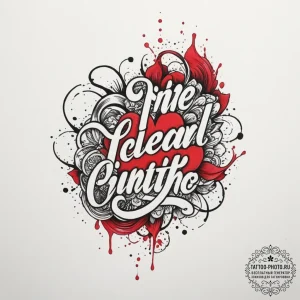 Tattoo design a small, personal quote in very... - эскиз тату (№1755291866_0, 15.08.2025 21:04) — tattoo-photo.ru