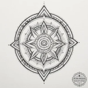 90. tattoo sketch: watercolor "treba" rune wi... - эскиз тату (№1755292063_0, 15.08.2025 21:07) — tattoo-photo.ru
